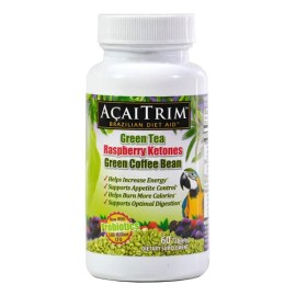 Probióticos AcaiTrim Suplemento Natural Para Pérdida Peso 60 Cápsulas