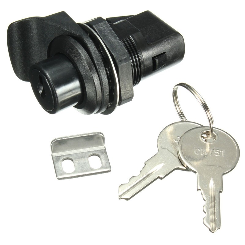 Alamor Push Button Lock with Key for Motorcycle Boots Door