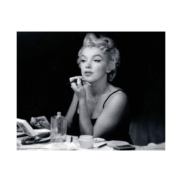 Hotstuff Marilyn Monroe Mirror 8" x 10" Celebrity Poster Print by Sam Shaw