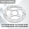 HOAPTCHORG Rear Brake Disc Rotor fit for Yamaha Raptor 700
