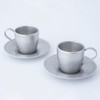 VINTAGEINOX DW Cup & Saucer, Gift, Made in Japan, Cafe