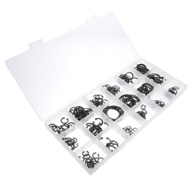 GANAZONO 1set Type Internal Circlip Fastener Carbon Steel for Shaft Box and Lightweight Essential Tool for Craftsmen and Enthusiasts