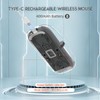 UrChoiceLtd T900 Kabellose Bluetooth-Maus, Multi-Device Slim Cordless Mouse (Dual-Mode: BT