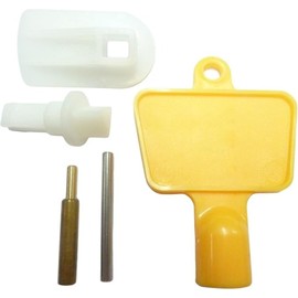 Universal Meter Box Repair Kit – Complete DIY Replacement Solution with Meter Box Key, Hinges, and Latch for Gas & Electric Meters – Fits Standard UK Wall-Mounted & Buried Boxes