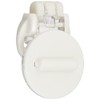 debika Name Tag Holder, Turn & Secure, No Hole Opening