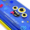 Legami - Wonderwow Monster Theme Pencil Case, 2 Compartments and