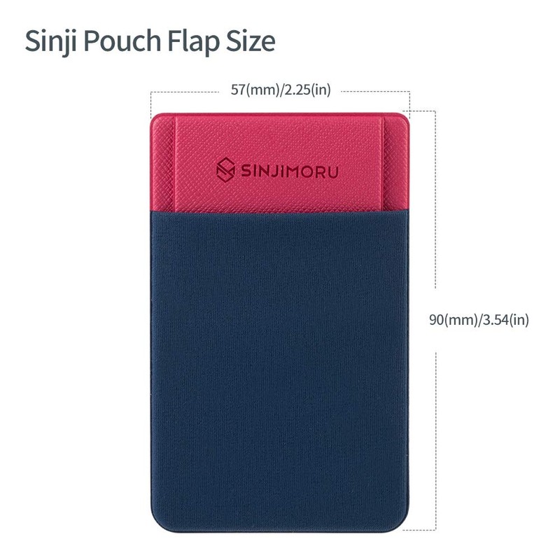 Sinjimoru Smartphone Back Card Holder, Sinji Pouch Flap