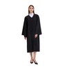 HX Graday Unisex Matte Graduation Gown,Choir Robe for Church,Judge Robes,Pulpit