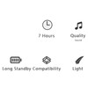 Open Ear Bluetooth Headphone Stereo Lossless Rechargeable Wireless Headset for