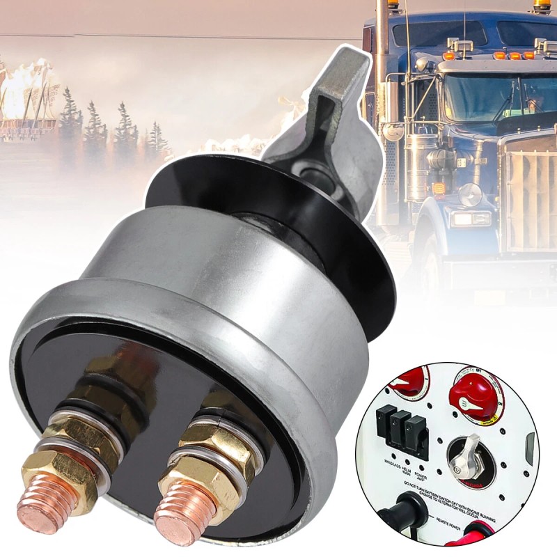 Lotfancy 12V 24V Master Battery Quick Disconnect Power Cut Shut