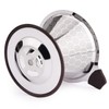 FOXAS Pour Over Coffee Filter Dripper, Reusable Stainless Steel Metal