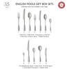 English Fiddle Vintage, 7 Piece Cutlery Place Setting. Made from