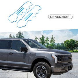 A ABSOPRO Engine Valve Cover Gasket VS50664R 535x285x9mm for Ford F-150 2004-2006 Rubber Blue