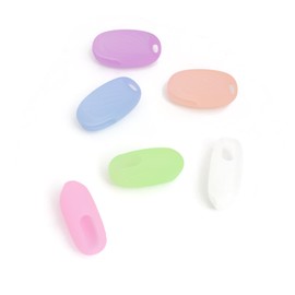 NOVERBEASTE OMLYER 6 Pieces Toothbrush Covers, Silicone Toothbrush Covers Caps for Electric Toothbrush Replacement Heads and Manual Toothbrush (6 Pieces Multicolor)