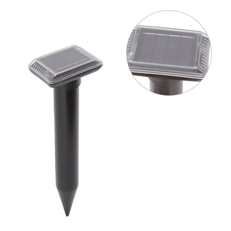 Ultrasound Snake Repeller Mini Solar Powered 360 Degree Buzzer Waterproof