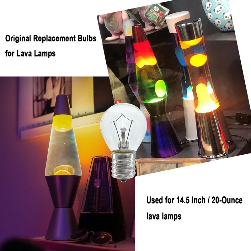Lava Lamp Bulb, 6 Pack 25 Watt Lava Lamp Light