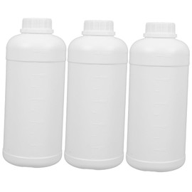 ABOOFAN 3Pcs Reagent Bottles Sturdy Hdpe Laboratory Sample Containers with Cap Leakproof Design for Chemical and Industrial Use for Safe Storage and Packaging