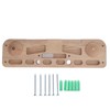 Keenso Wooden Rock Climbing Hangboard, Wooden Hangboard Climbing Board Fingerboard