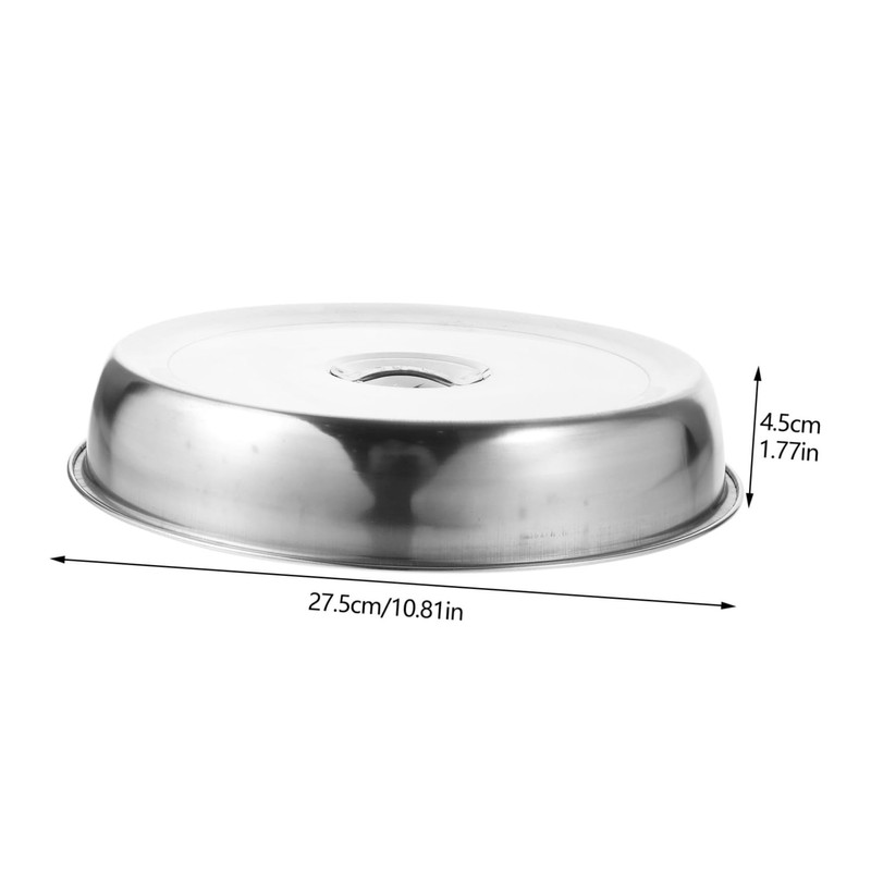 OHPHCALL Stainless Steel Steak Cover Heat Resistant Cooking Dome for