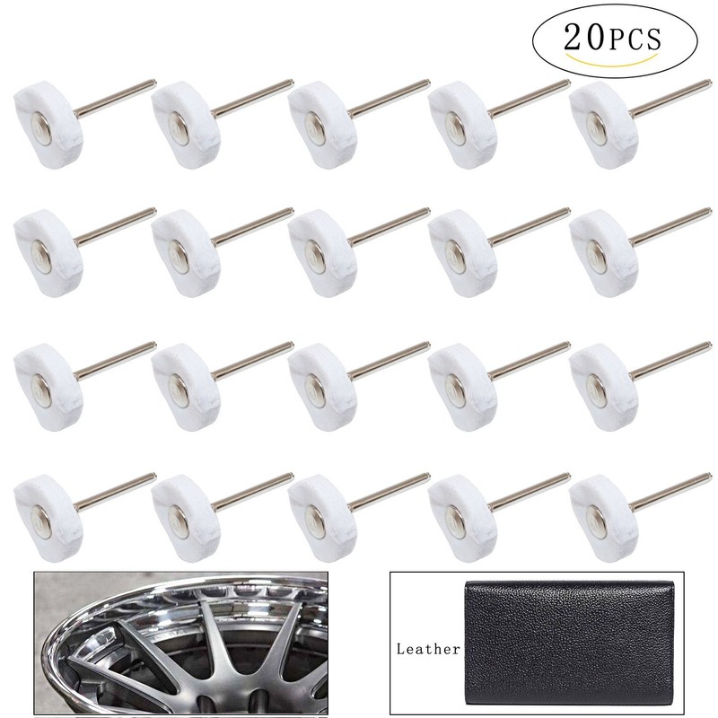 NIUPIKA Little Buffer Wheels Buffing and Polishing Wheel for Rotary
