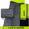 WISIGO High Visibility Safety Jacket ANSI Class 3 Reflective Zipper