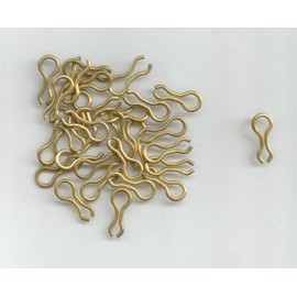 S & J's TACKLE BOX #2 Brass Sinker Wire Eye for The DO-IT MOLDS 500 PER Pack