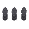 3 Pcs 3D Printer Nozzle M6 Hardened Steel Heat Resistant