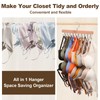 2 Pack Tank Top Hanger, 40 Hooks Large Capacity Bra