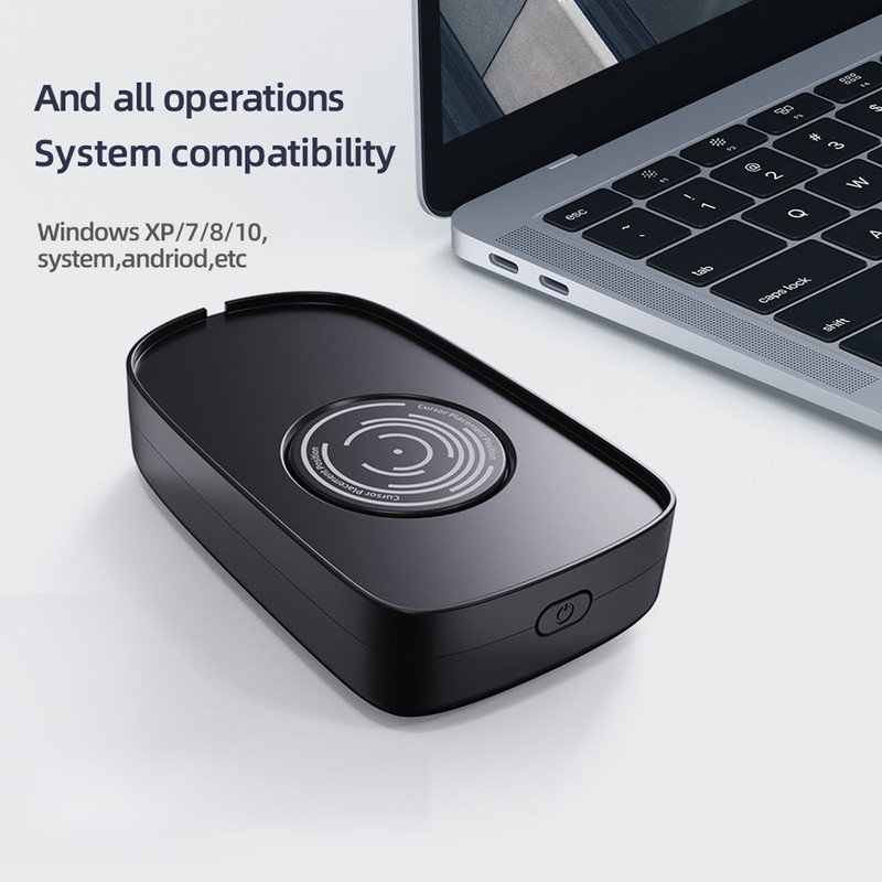 Mouse Jiggler 2 DPI Level Automatic Ultra Quiet Large Disc