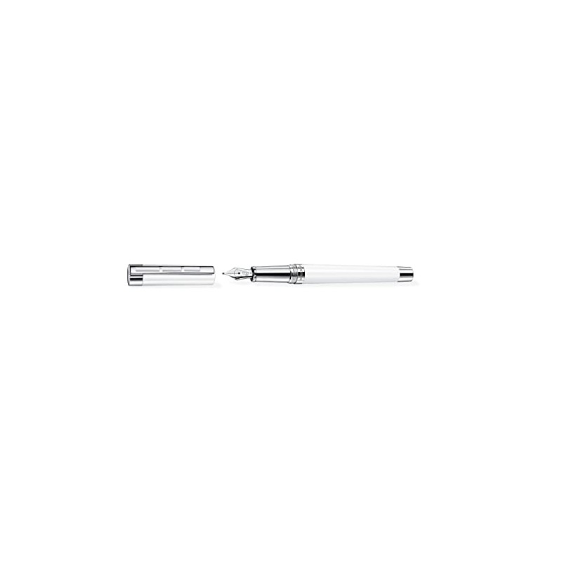 STAEDTLER Premium Resina Bold Tip Fountain Pen - White