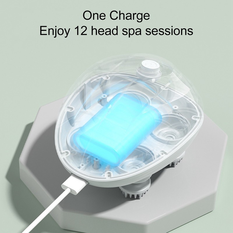 Handheld Electric Scalp Massager Intelligent Portable Head Scratcher Massager for