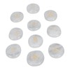 10Pcs Engraved Rune Stones Palm Stones Healing Witch Rune Stone