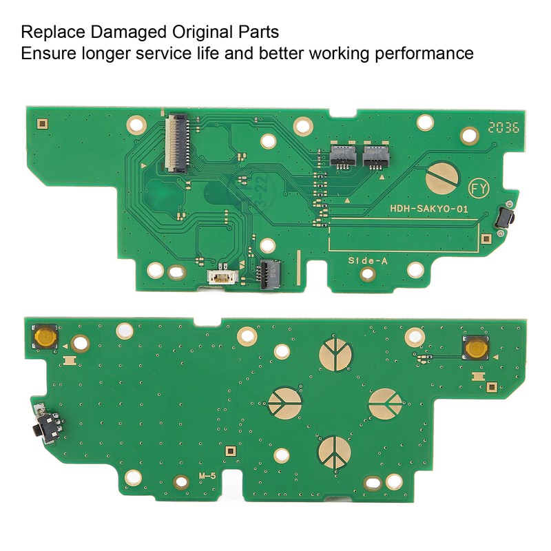 Left Side Button Board PCB Corrosion Resistant Replacement Motherboard for