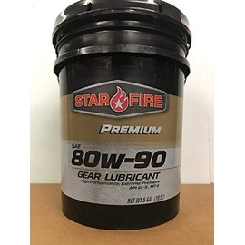 ' Star Fire Premium Lubricants SAE 80W90 GL-5 Gear Oil-5 Gallon Pail