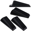 Harrier Hardware 4-Pack Heavy Duty 5-Inch Rubber Grip Wedge Doorstops,