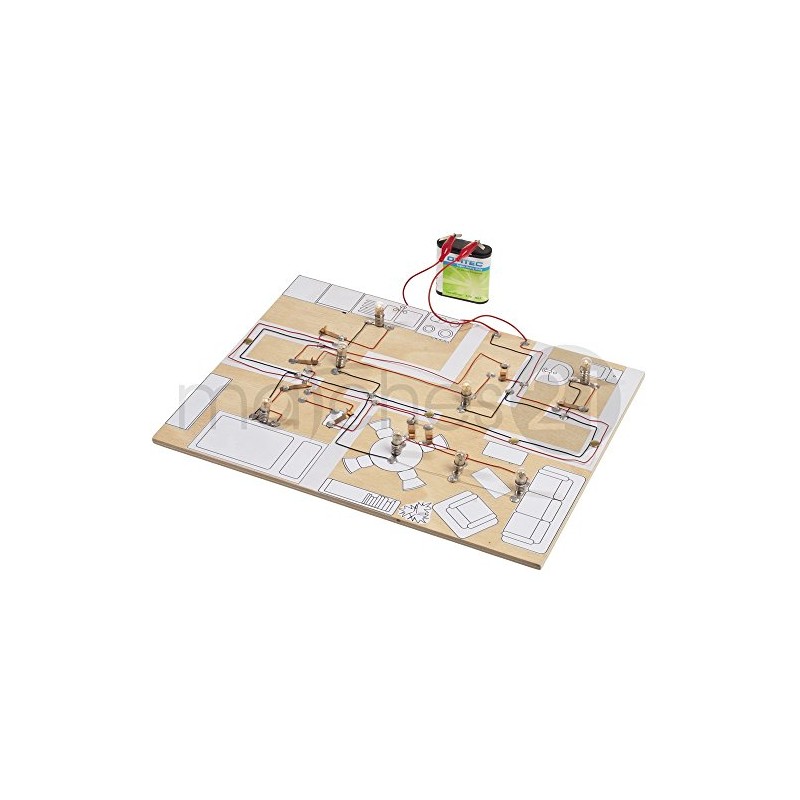matches21 Home Electrical Installation Kit for Children Workset Craft Set