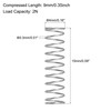 TA-VIGOR 15Pcs Compressed Spring, 4mm OD,0.3mm Wire Size, 15mm Free