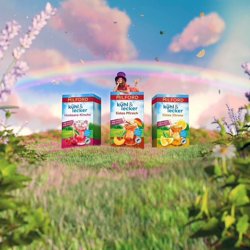 Milford Cool & Delicious Raspberry Cherry | No Calories |