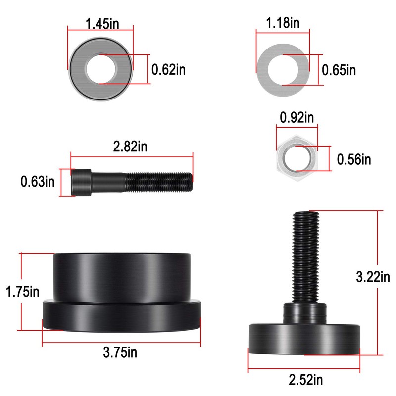 Crankshaft Front Seal Installer Alt 303-1259 ZTSE4691 for Ford 6.4L