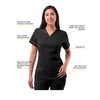 Adar Uniforms Pro Scrubs for Women, Elevated V-Neck Scrub Top,