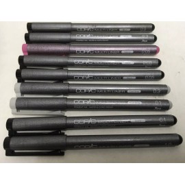 Copic Markers Multiliner  Pigment Based Ink New Assorted colors sold separate - 0.3 BLACK
