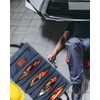 Wessleco Roll Up Tool Bag, 16OZ Canvas Wrench Roll Up