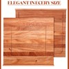 Vesici Reversible Pastry Board with Lip for Rolling Dough Large
