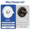 Replacement for Delta Classic 13/14 Series Single-Function Handle Trim Kit,