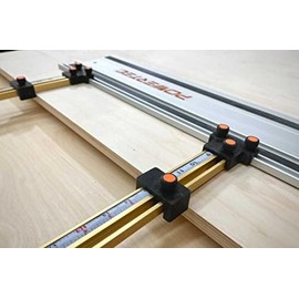 ToolCurve Parallel Guides Compatible with Powertec Track Saw Guide Rails