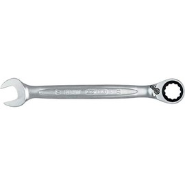KS Tools 503.4619 GEARplus reversing combination ratcheting spanner, 19mm