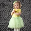 My Lello Teal Little Girls Tutu 3-Layer Ballerina (10 mo