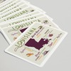 Lantern Press Louisiana, Typography and Icons (52 Playing Cards, Poker