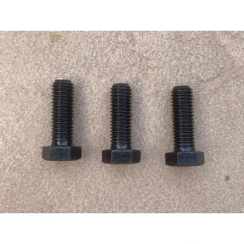 Rhino 3 Pcs OEM Servis Rhino Finish Mower Blade Bolts 00775026 Left Hand Thread (-056)