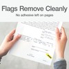 Redi-Tag Notarize Printed Arrow Flags, 6 Roll Refills, 120 Flags